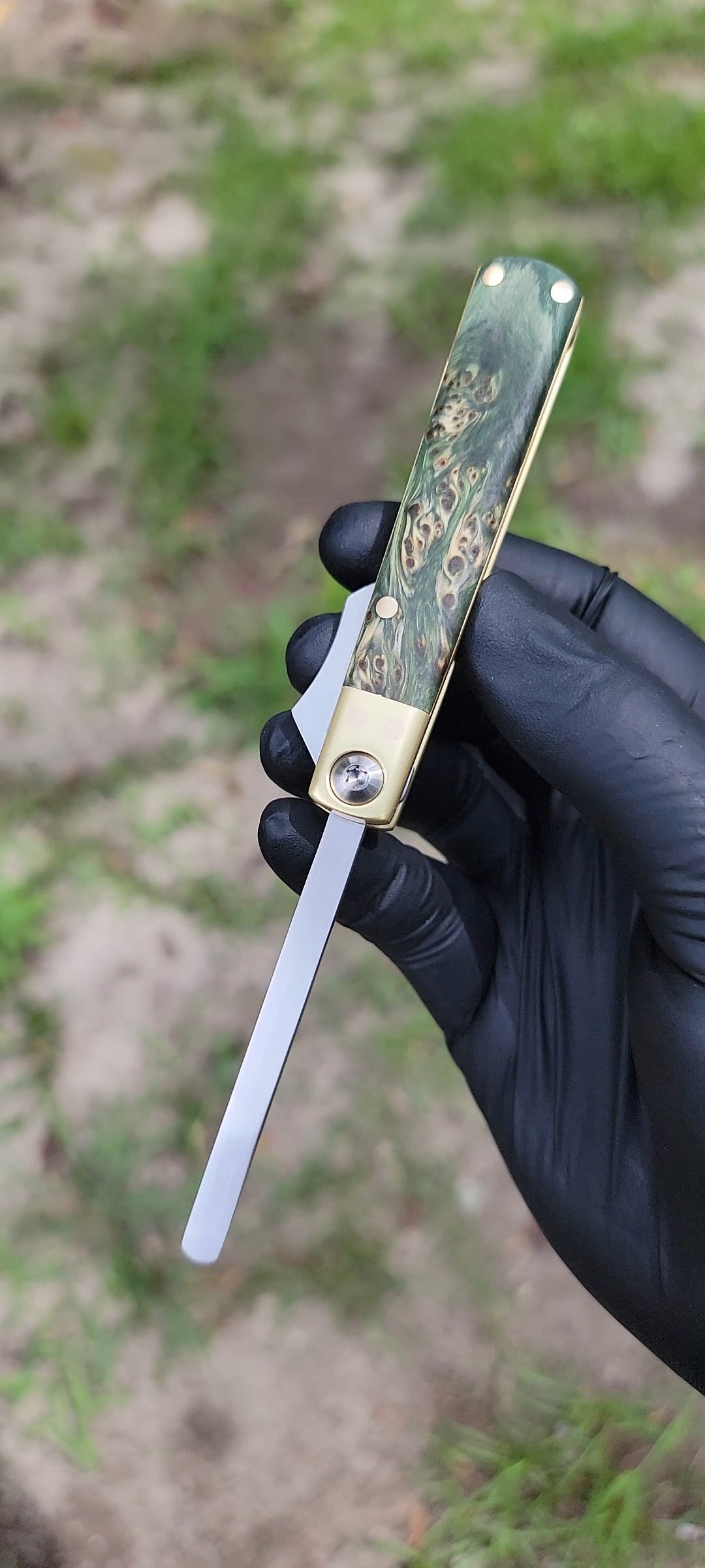 Fold - Brass and Cedar